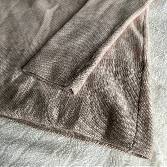 VINCE 100% cashmere blush stripe sweater - Picture 6 of 6